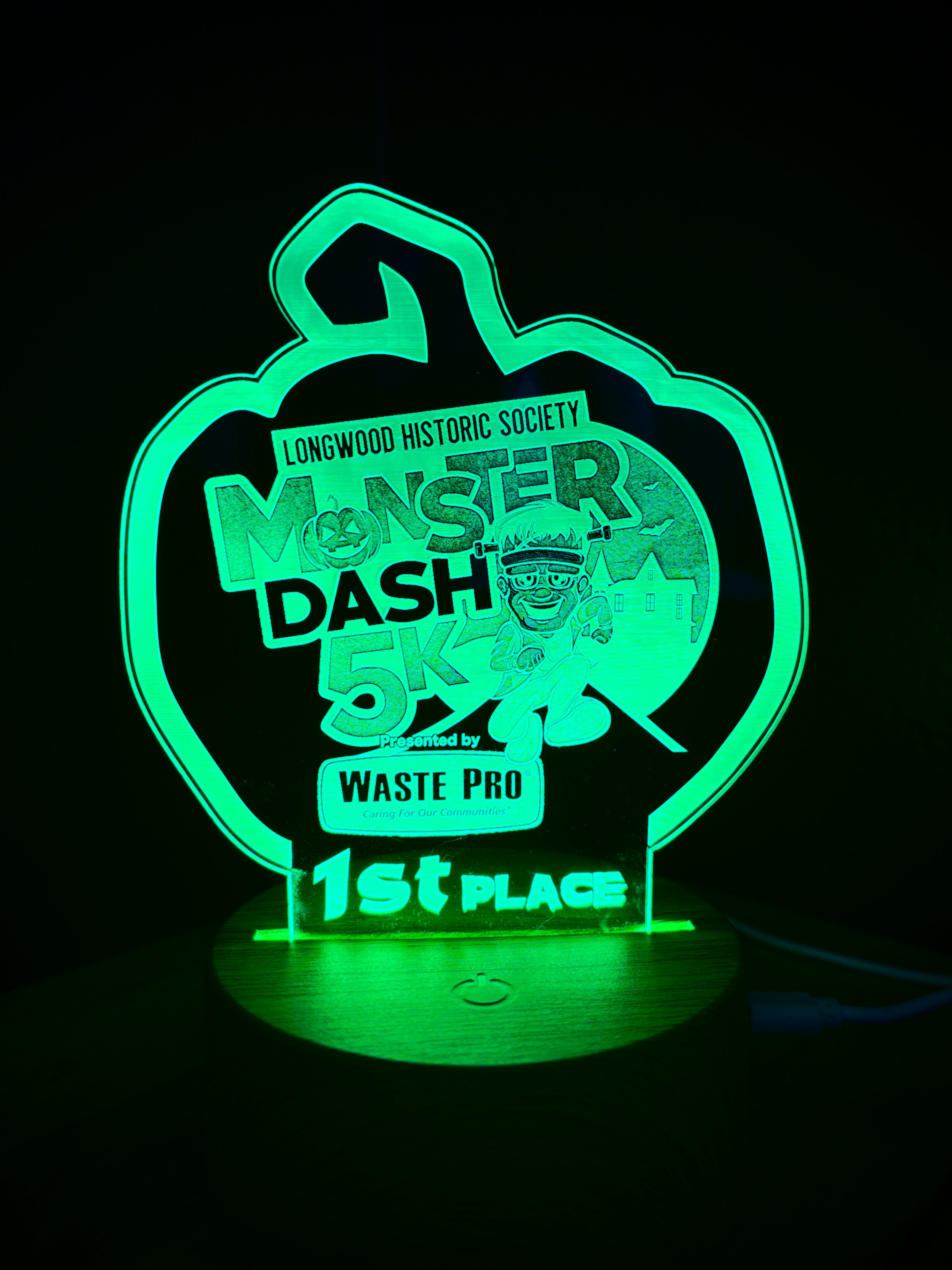 monster dash green